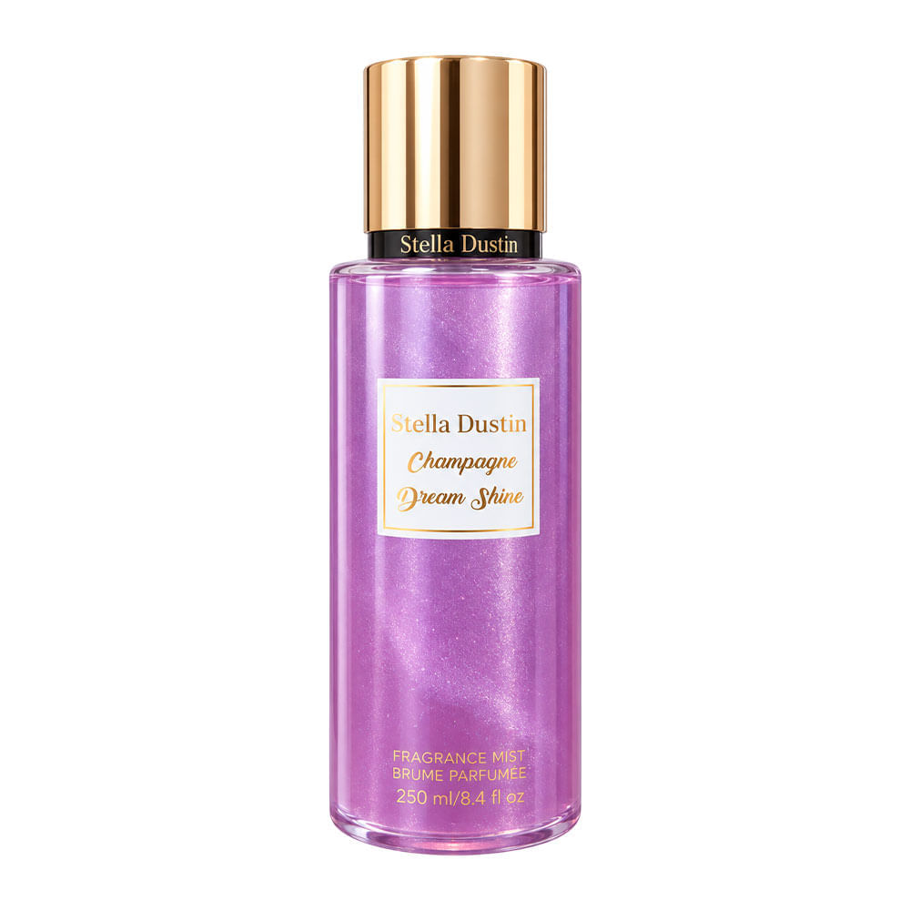 Body Splash Champagne Dream Shine Stella Dustin 250ml