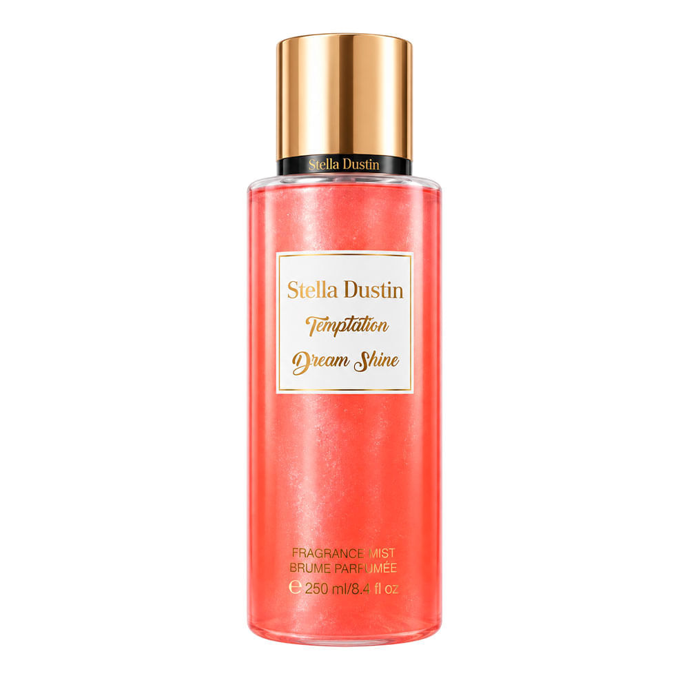 Body Splash Temptation Dream Shine Stella Dustin 250ml