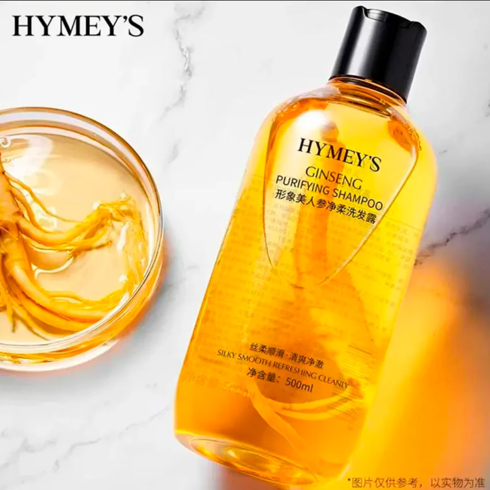 Shampoo Purificante Ginseng Purifying Shampoo Hymey's 500ml