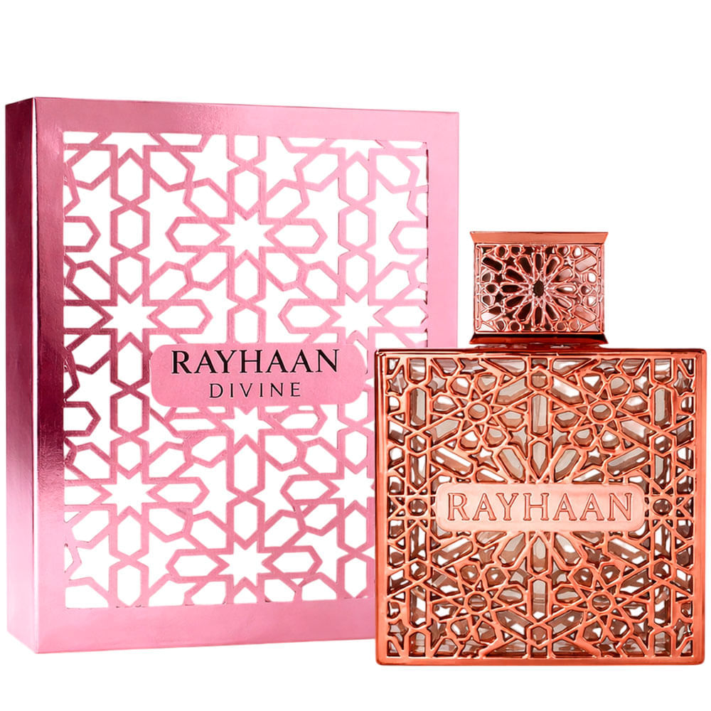 Perfume Árabe Feminino Rayhaan Divine Eau de Parfum 100ml