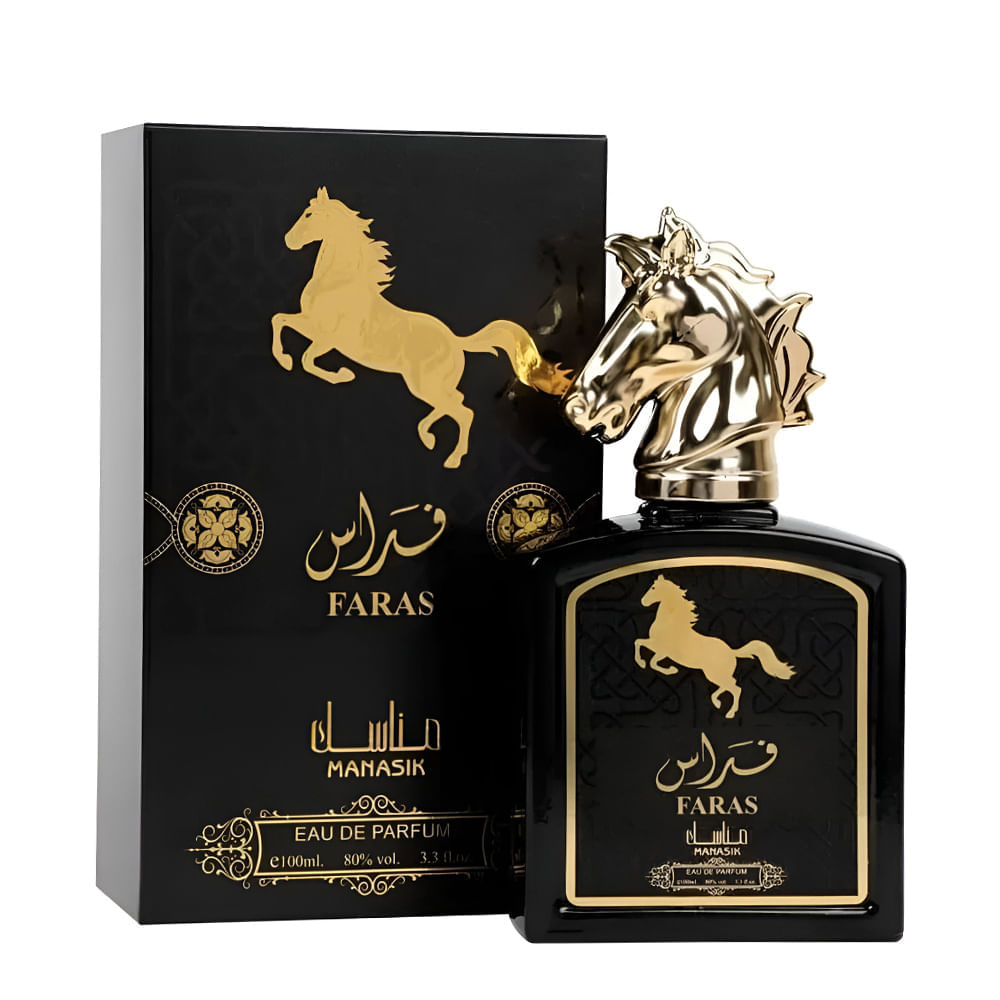 Perfume Árabe Unissex Faras Manasik Eau de Parfum 100ml