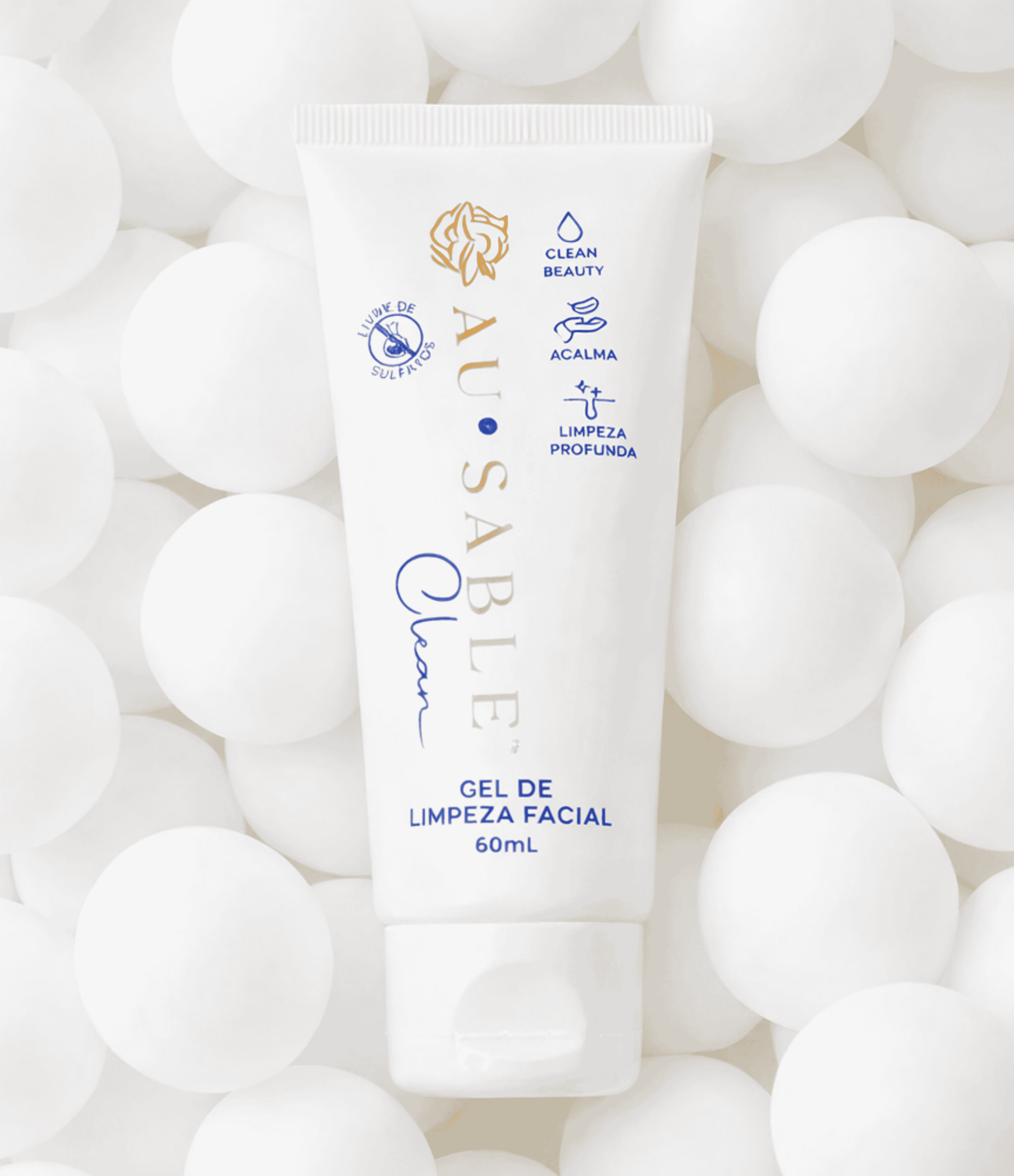 Gel de Limpeza Facial Clean Au Sable 60ml