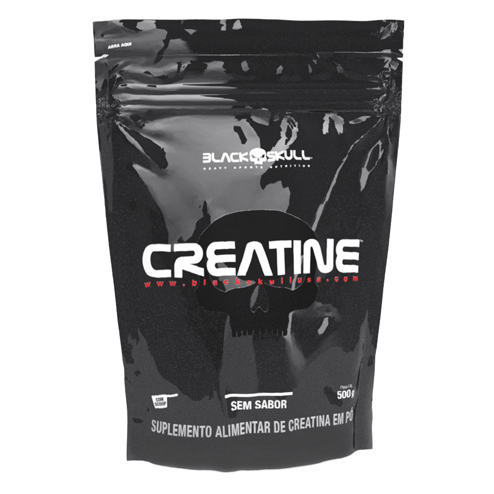 Creatina Monohidratada Black Skull Refil 500g