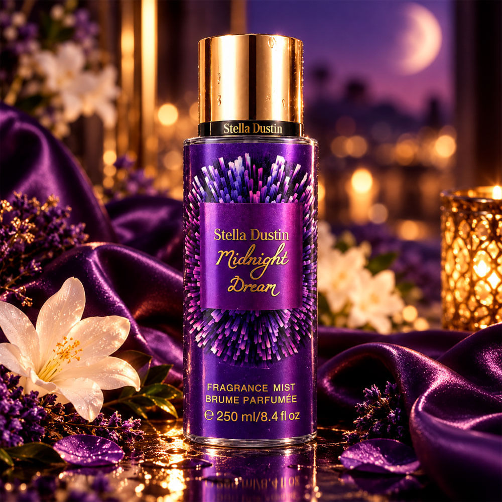 Body Splash Midnight Dream Stella Dustin 250ml
