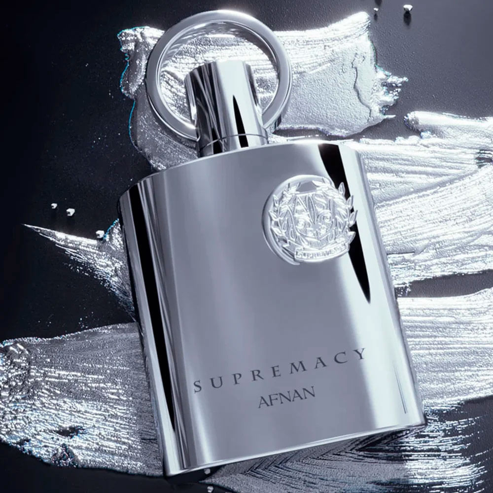 Perfume Árabe Masculino Supremacy Silver Afnan Eau de Parfum 100ml