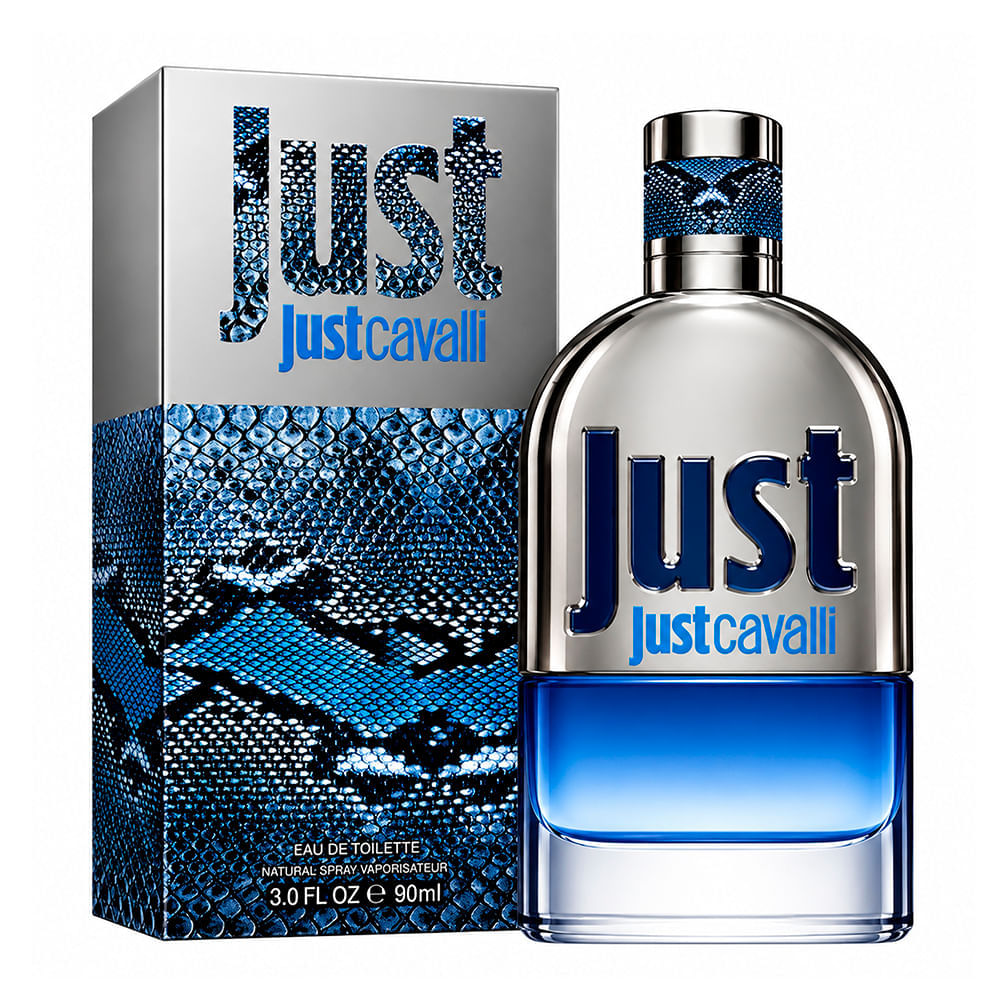 Perfume Masculino Just Cavalli Roberto Cavalli Eau de Toilette 90ml