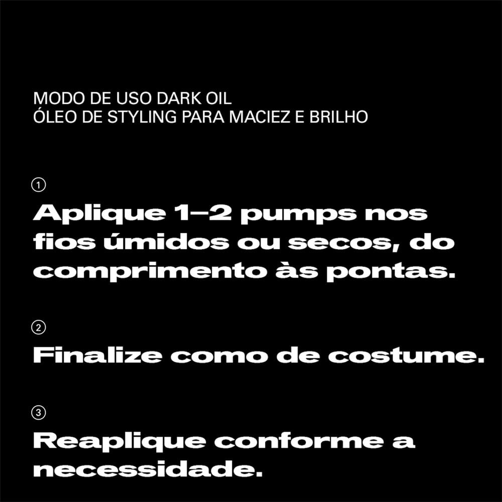 Óleo Capilar Sebastian Dark Oil 100ml
