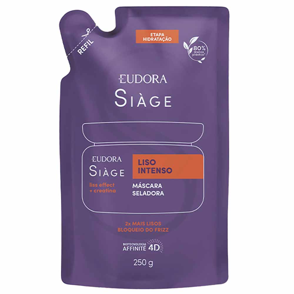 Máscara Liso Intenso Eudora Siáge 250g