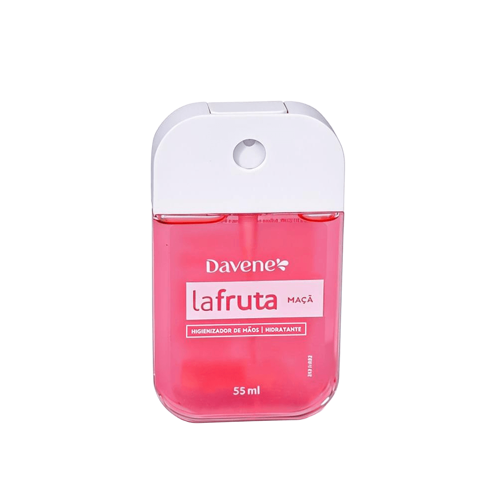 Higienizador De Mãos Spray La Fruta Maçã Davene 55ml