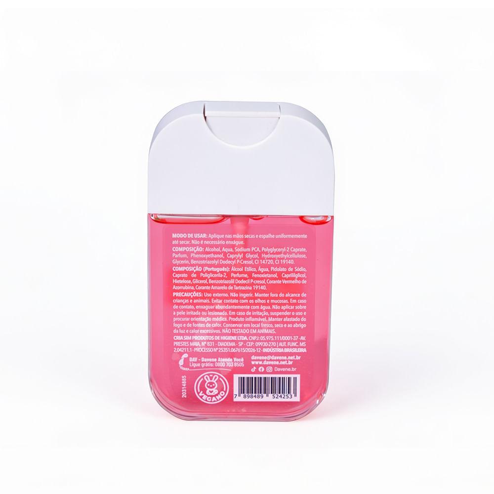 Higienizador de Mãos Spray La Fruta Maçã Davene 55ml