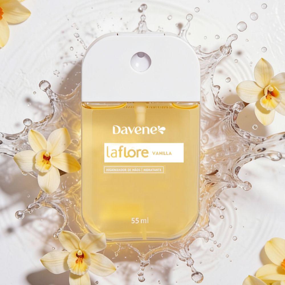 Higienizador de Mãos Spray La Flore Vanilla Davene 55ml