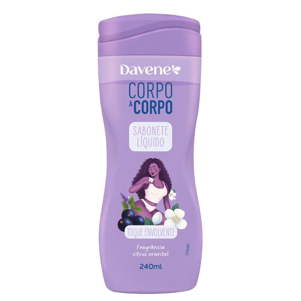 Sabonete Líquido Corporal Corpo A Corpo Toque Envolvente Davene 240ml