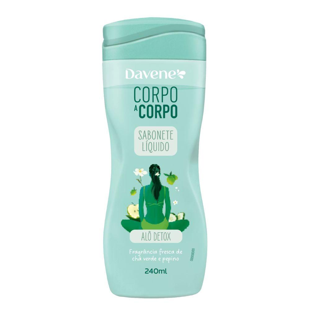 Sabonete Líquido Corporal Corpo a Corpo Detox Davene 240ml
