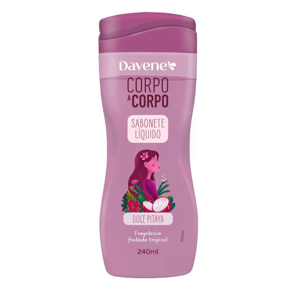 Sabonete Líquido Corporal Corpo a Corpo Pitaya Davene 240ml