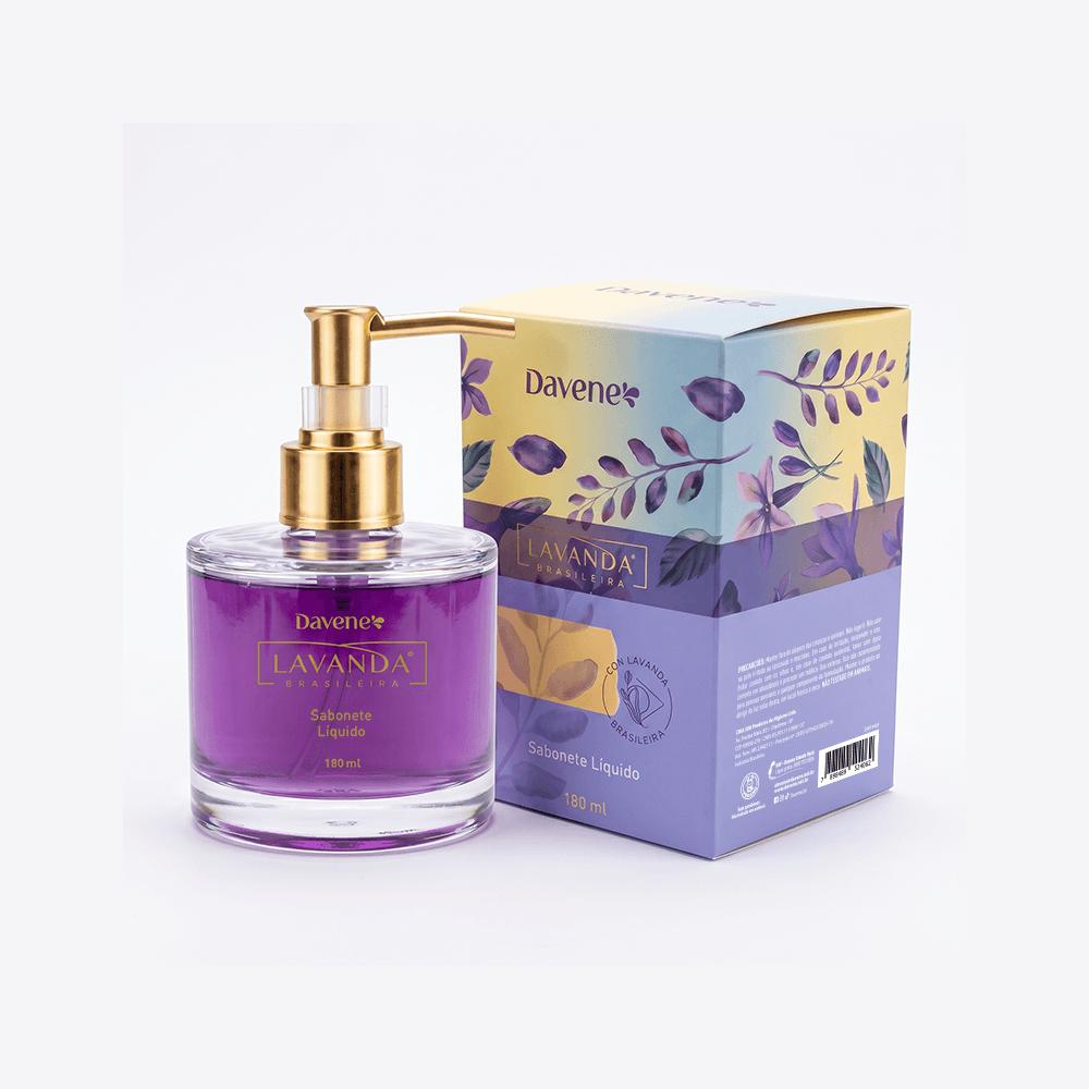 Sabonete Líquido Lavanda Brasileira Davene 180ml