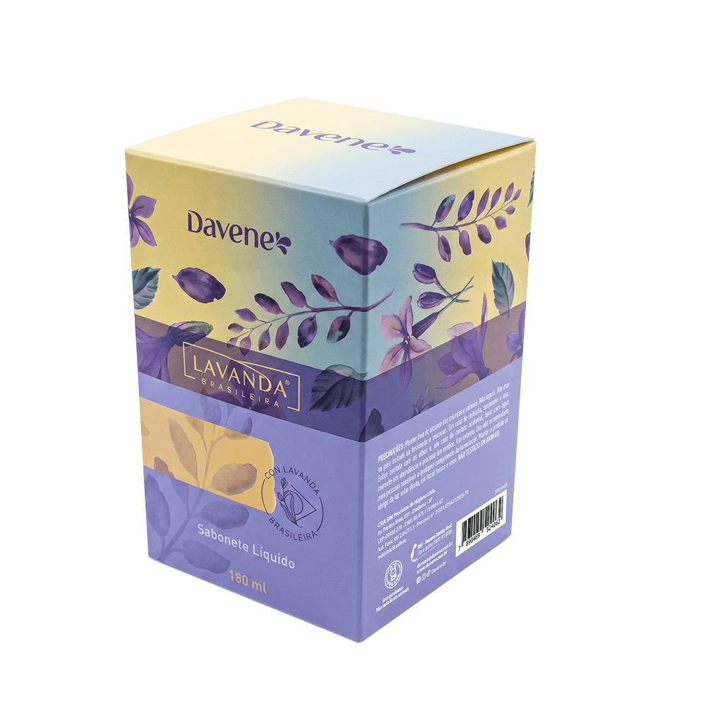 Sabonete Líquido Lavanda Brasileira Davene 180ml