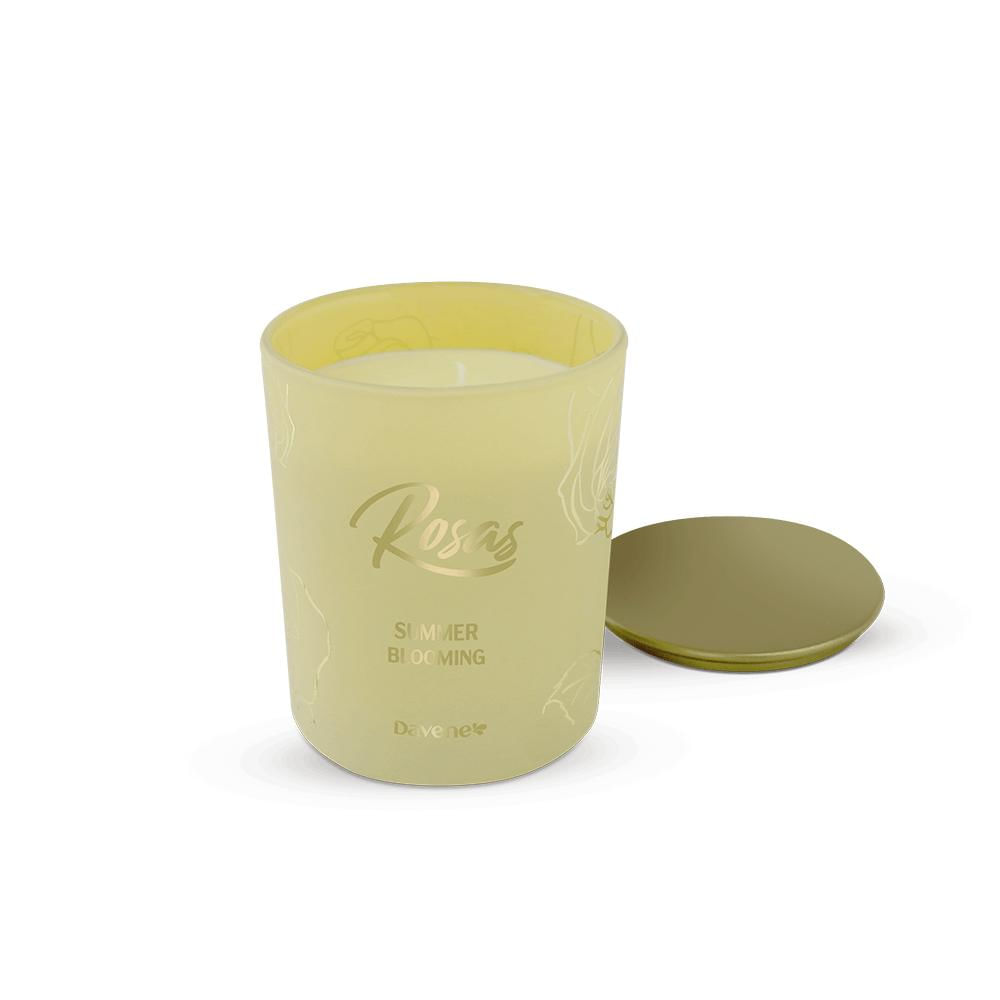 Vela Aromática Rosas Summer Blooming Davene 220g