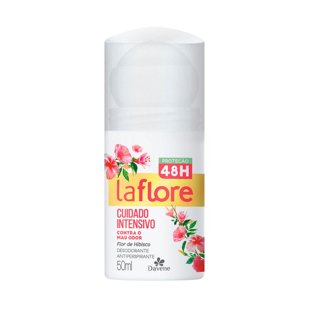 Desodorante Roll On Antiperspirante La Flore Hibisco Davene 50ml