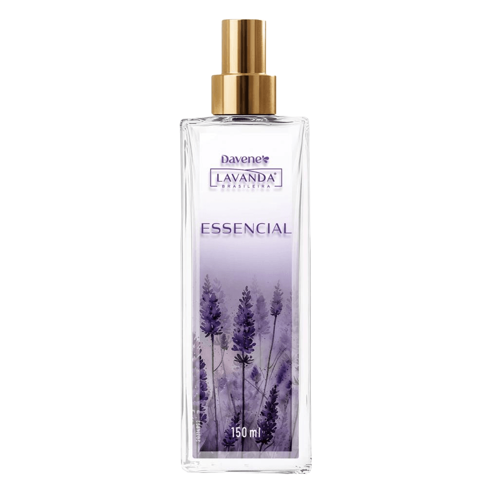 Body Splash Essencial Lavanda Brasileira Davene 150ml