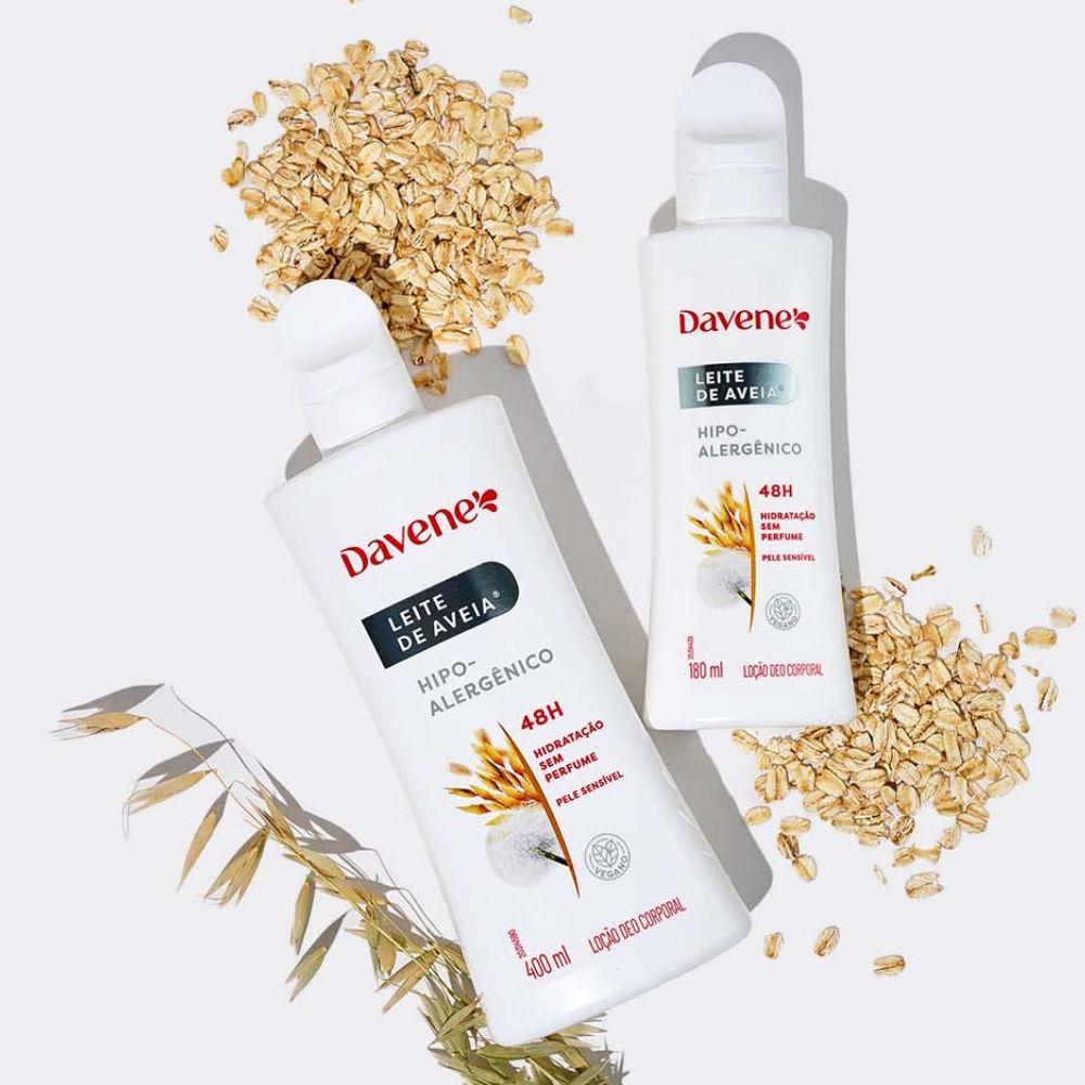 Hidratante Corporal Hipoalergênico Leite de Aveia Davene 400ml