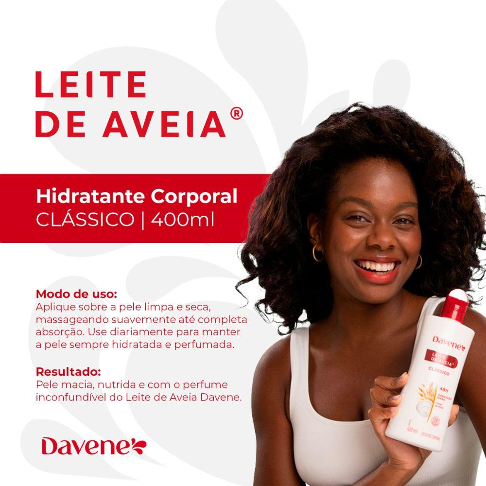 Hidratante Corporal Leite de Aveia Clássico Davene 400ml