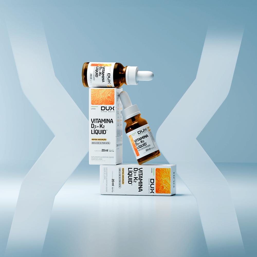 Vitamina D3 + K2 DUX Company 20ml Limão