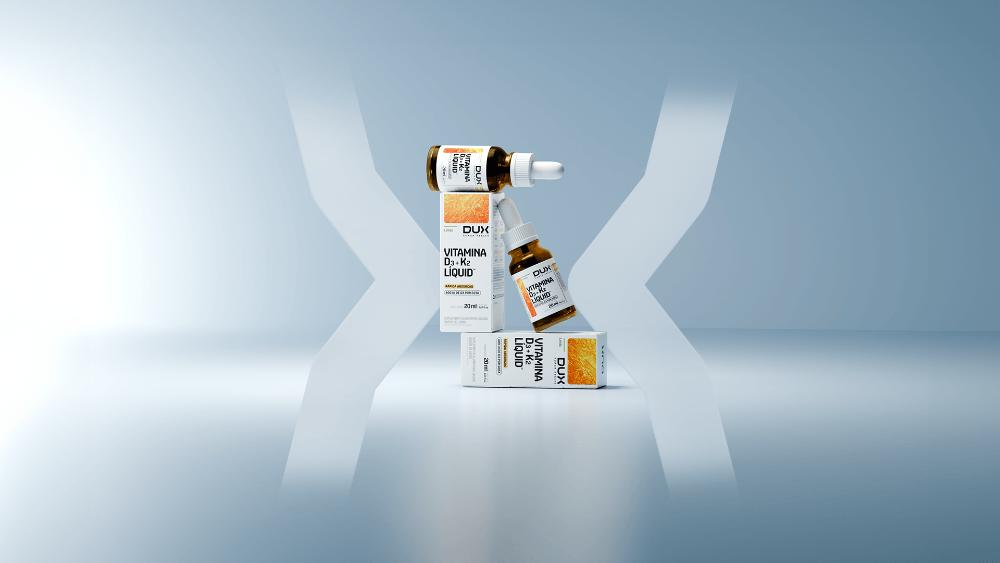 Vitamina D3 + K2 DUX Company 20ml Limão