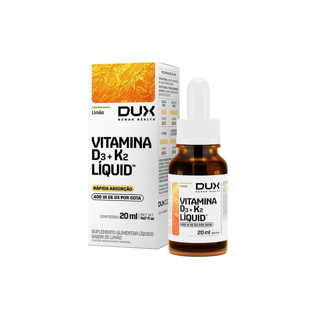 Vitamina D3 + K2 Dux Company 20ml Limão