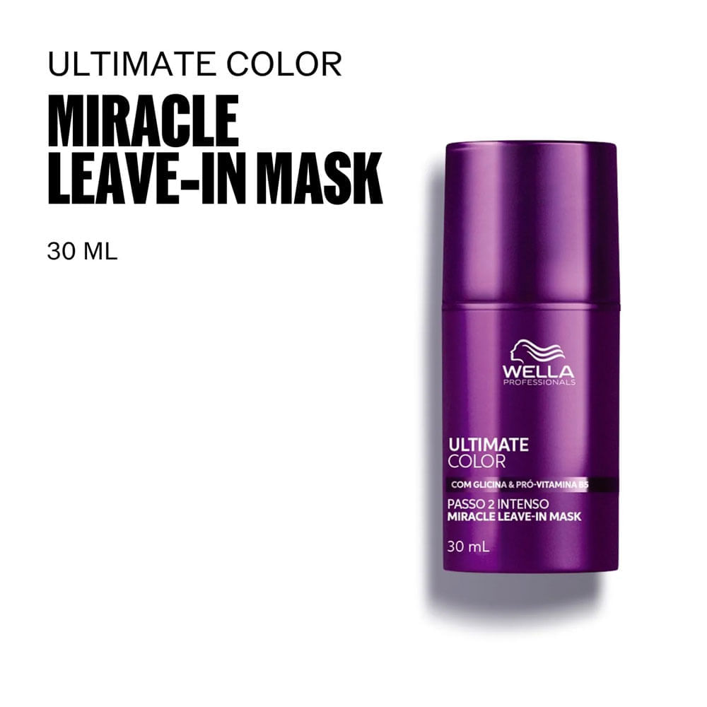 Máscara Leave-in Ultimate Color Wella Professionals 30ml