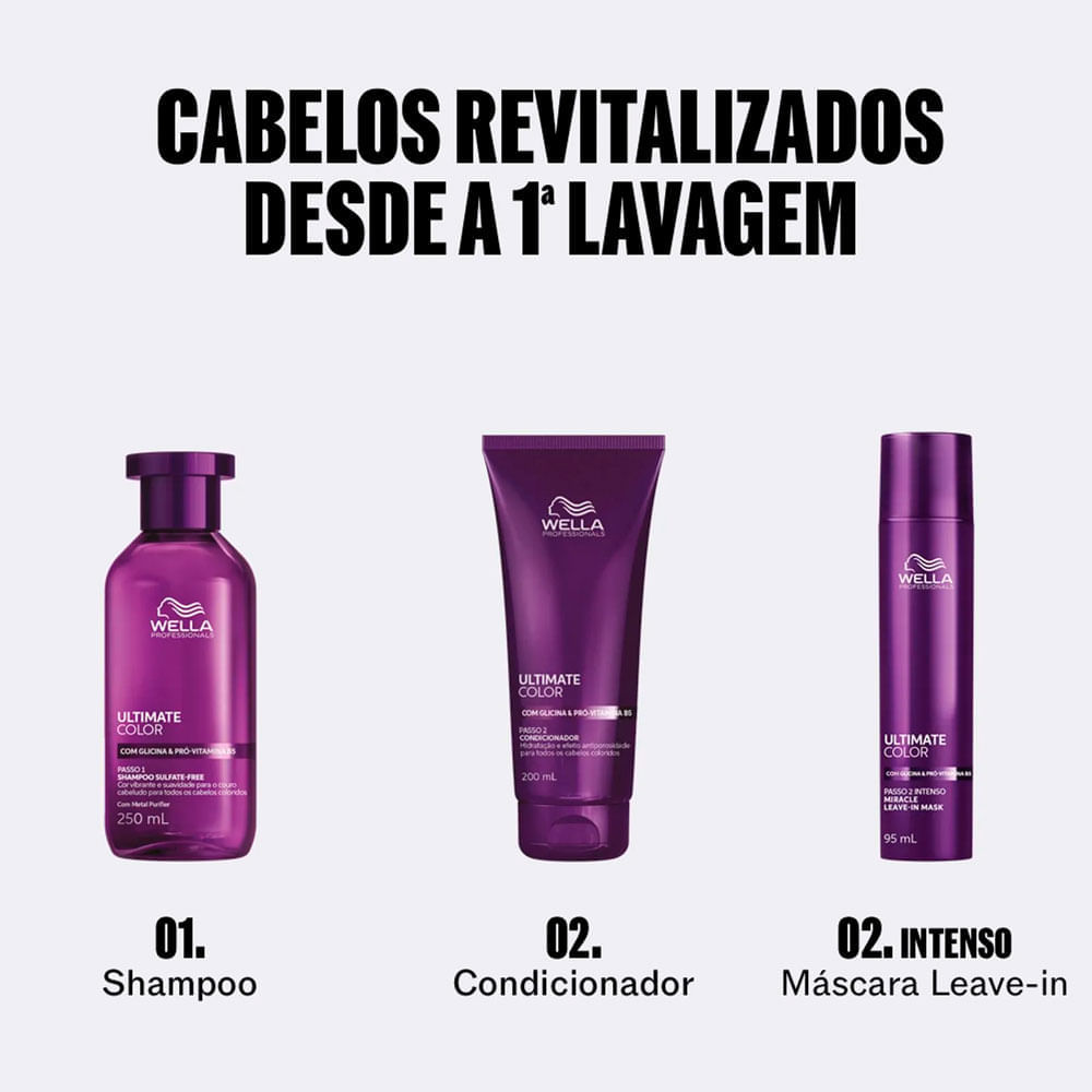 Máscara Leave-in Ultimate Color Wella Professionals 30ml