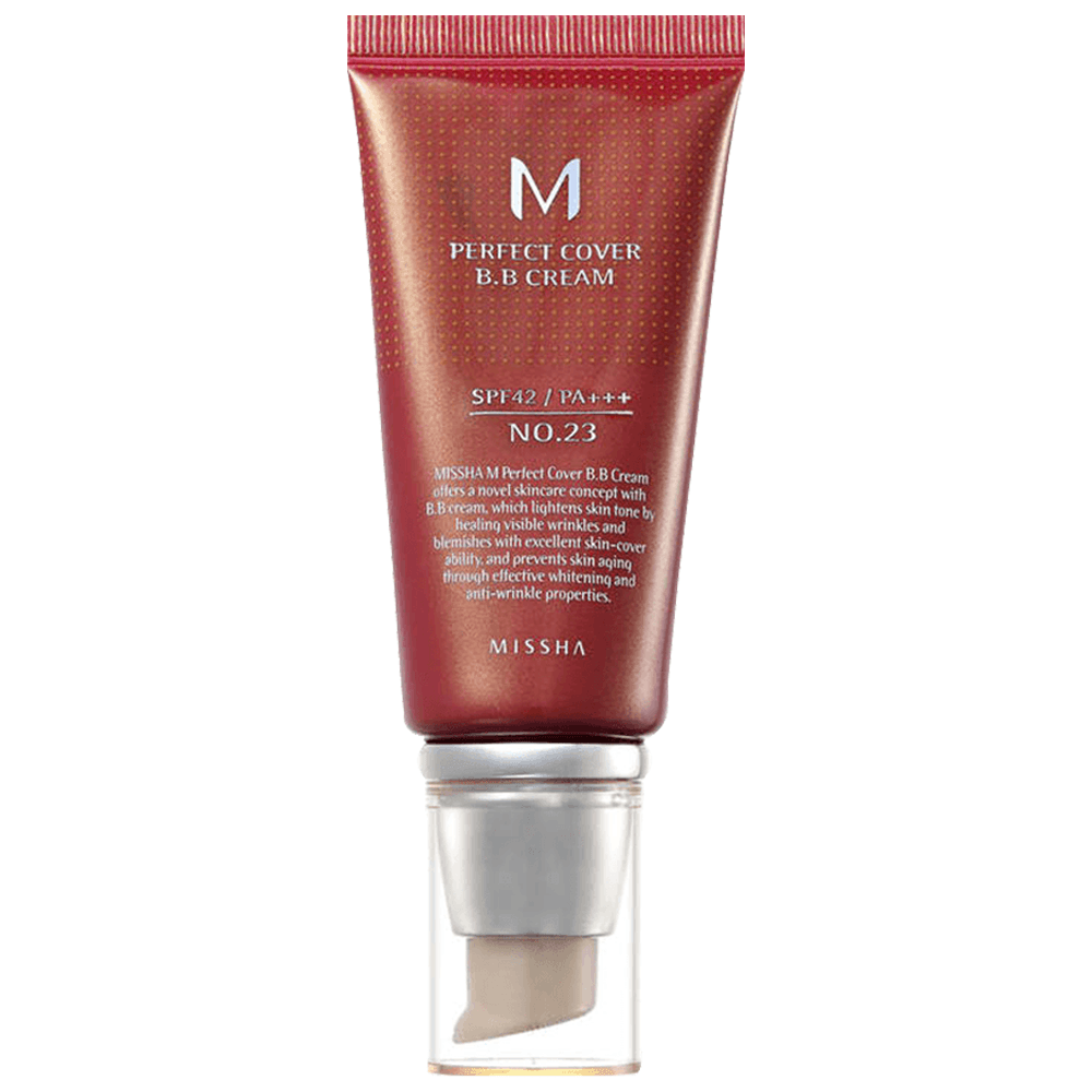 BB Cream M Perfect Cover BB Cream EX Nº 23 Natural Beige Missha 50ml