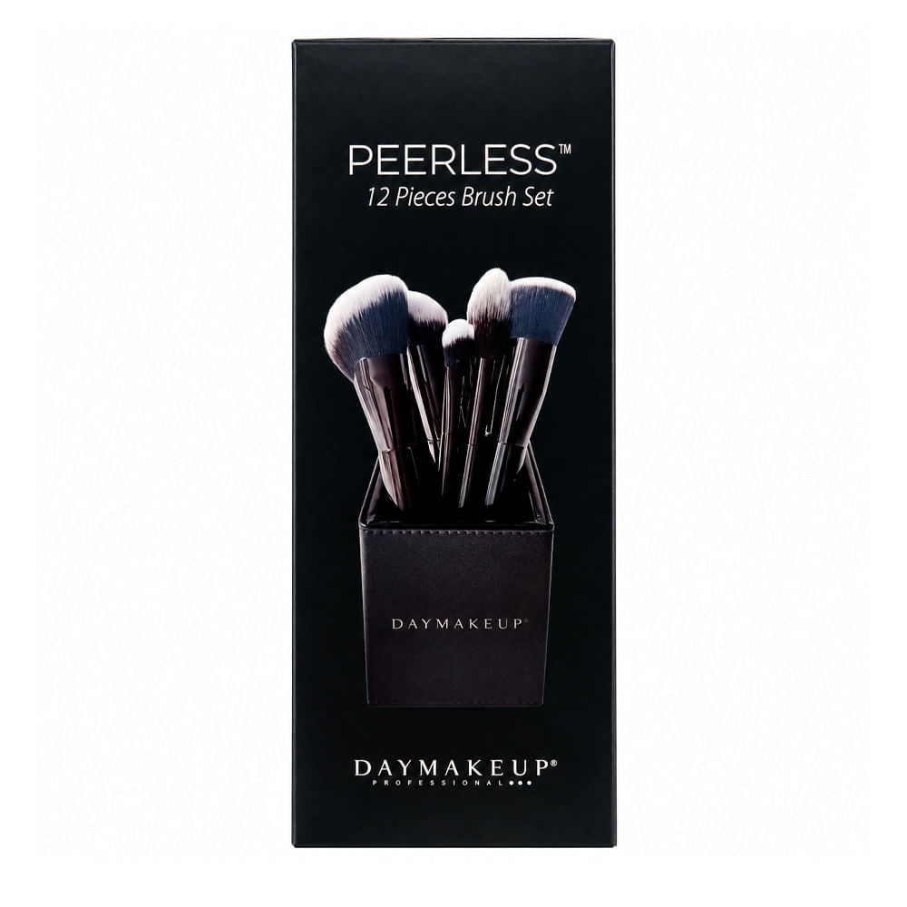 Kit 12 Pincéis de Maquiagem Daymakeup Peerless