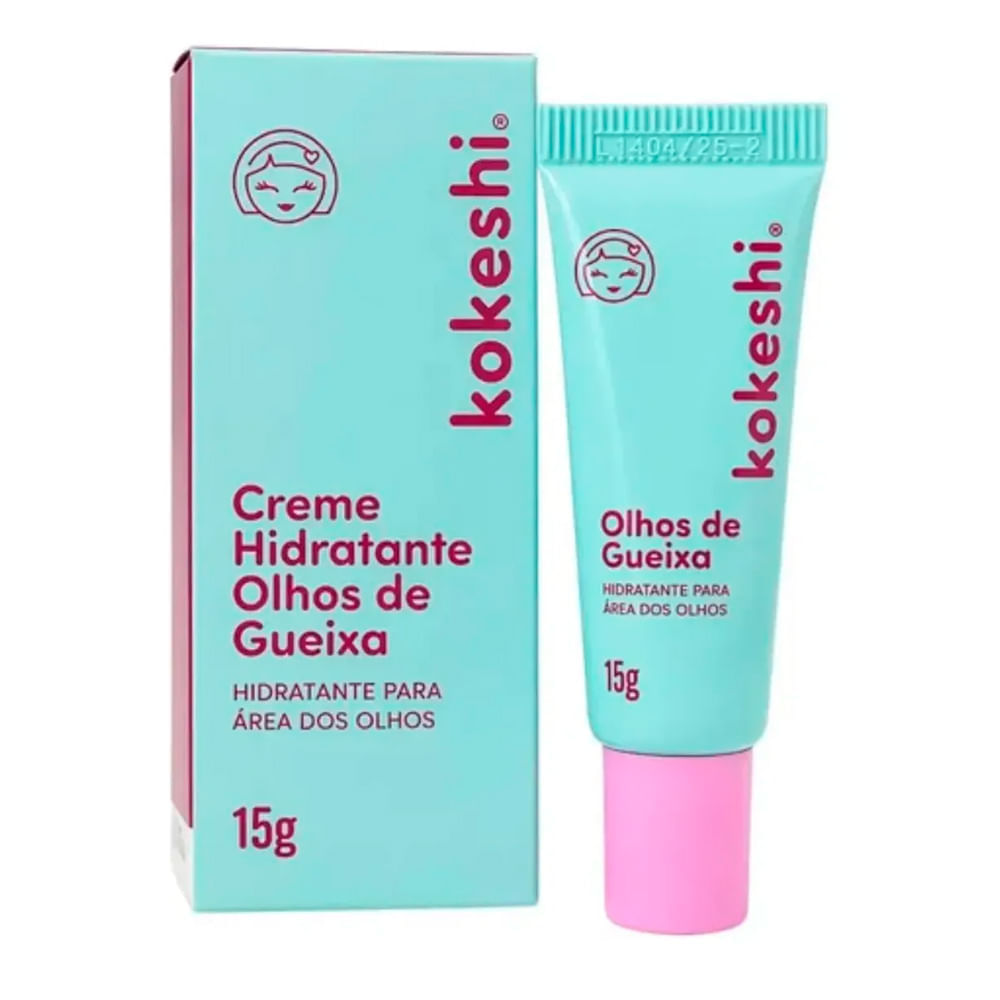 Creme Hidratante Para Área Dos Olhos Olhos de Gueixa Kokeshi 15g