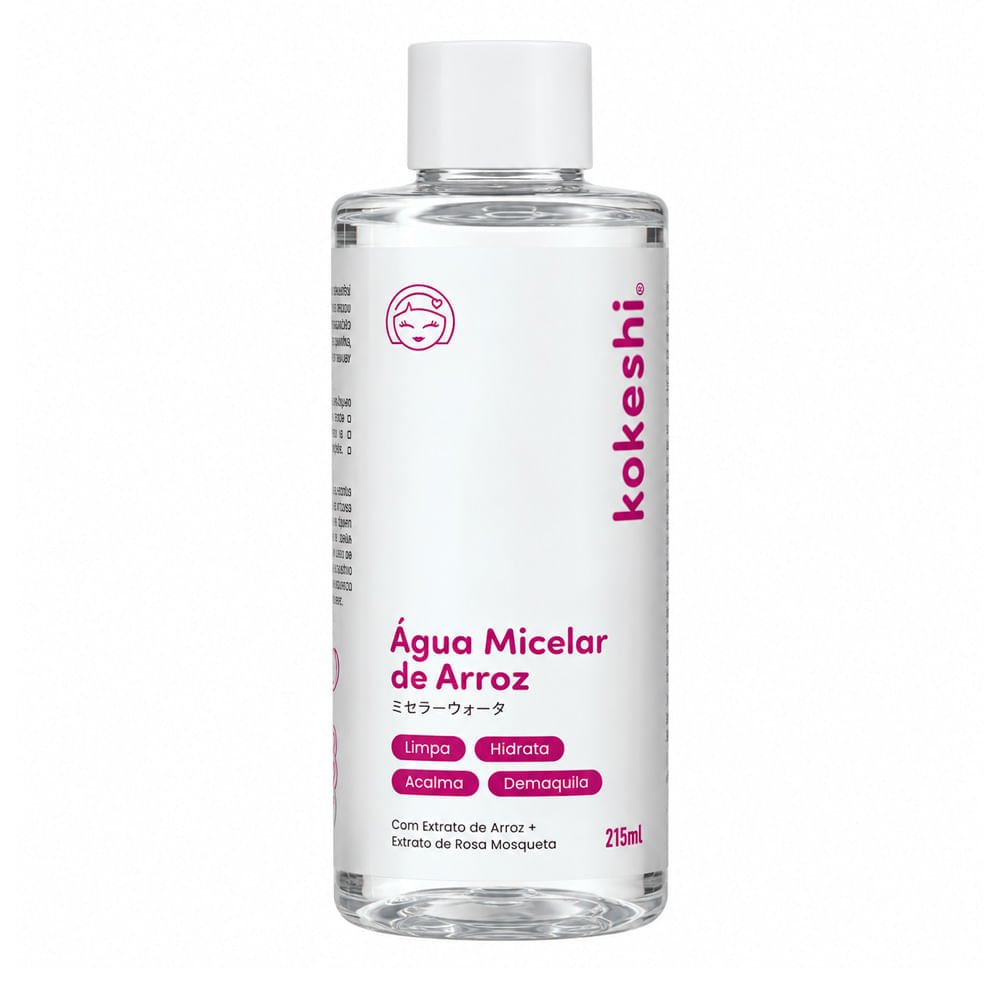 Água Micelar De Arroz Kokeshi 215ml