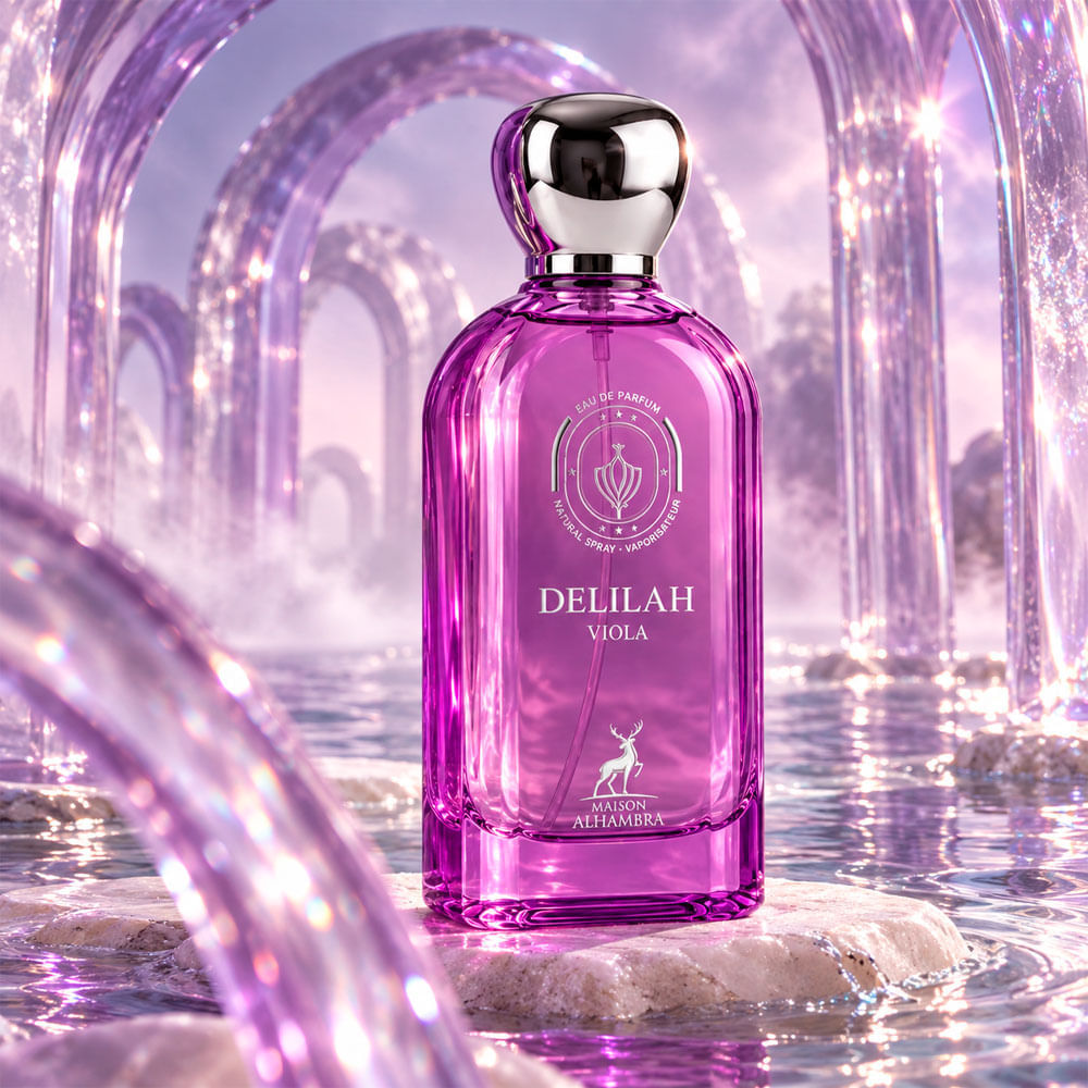 Perfume Árabe Unissex Delilah Viola Maison Alhambra Eau de Parfum 100ml