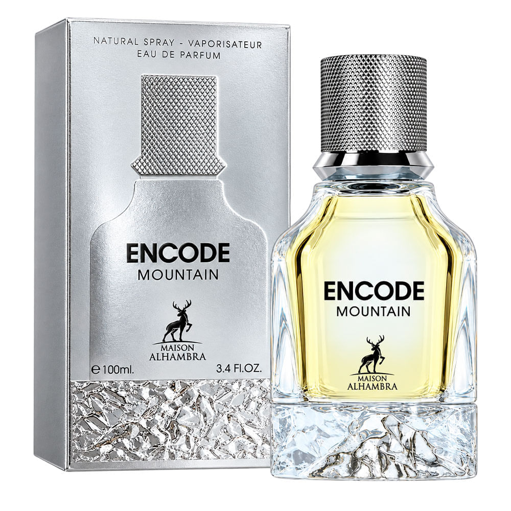 Perfume Árabe Masculino Encode Mountain Maison Alhambra Eau de Parfum 100ml