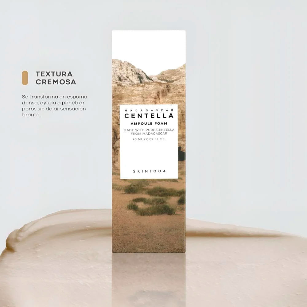 Espuma De Limpeza Facial Madagascar Centella Ampoule Foam Skin1004 20ml