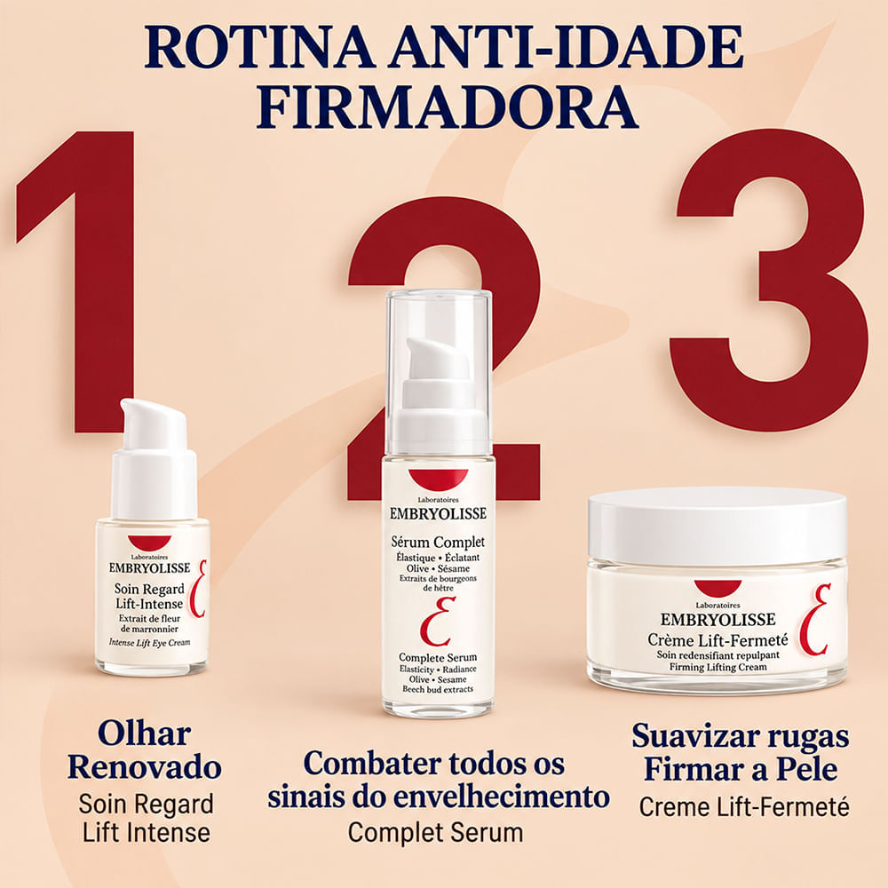Firmador e Preenchedor Crème Lift-Fermeté Embryolisse 50ml