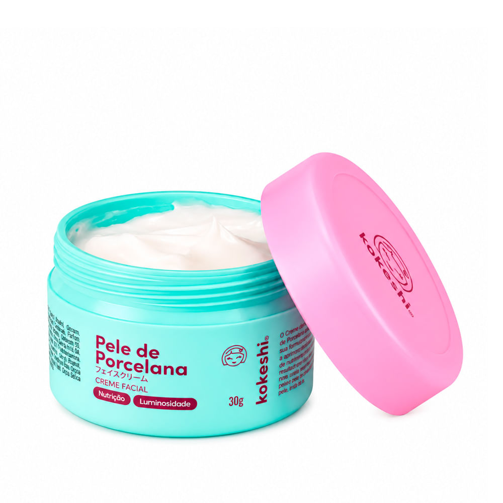 Hidratante Facial Pele de Porcelana Kokeshi 30g