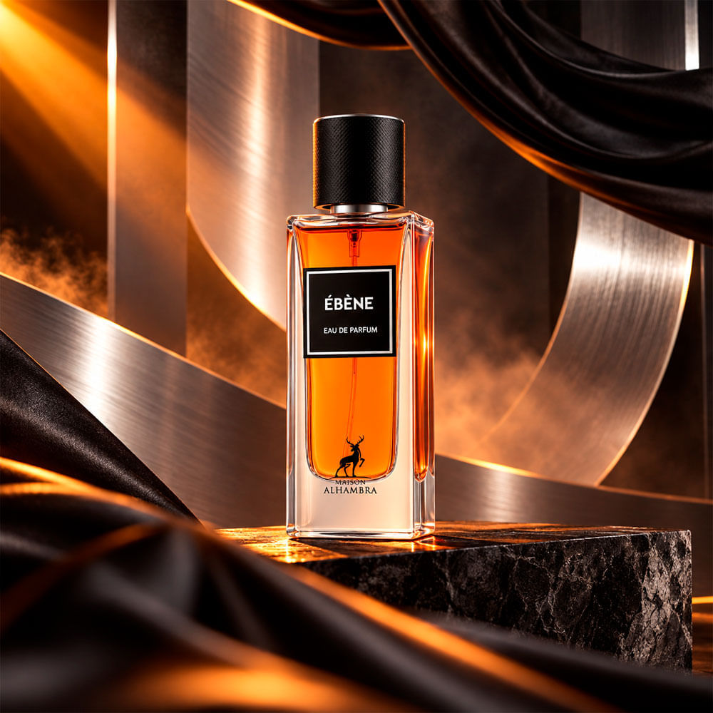Perfume Árabe Unissex Ébène Maison Alhambra Eau de Parfum 90ml
