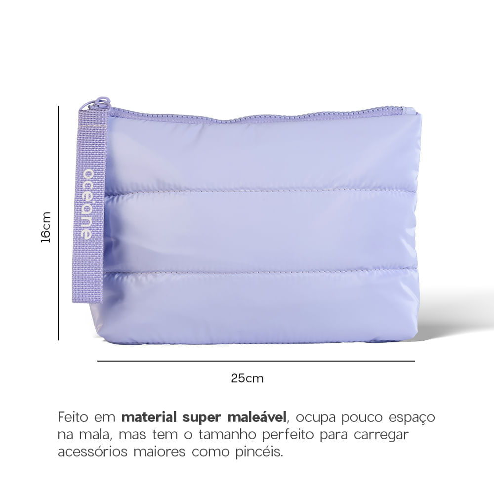 Nécessarie Puffer Oceane Lilás