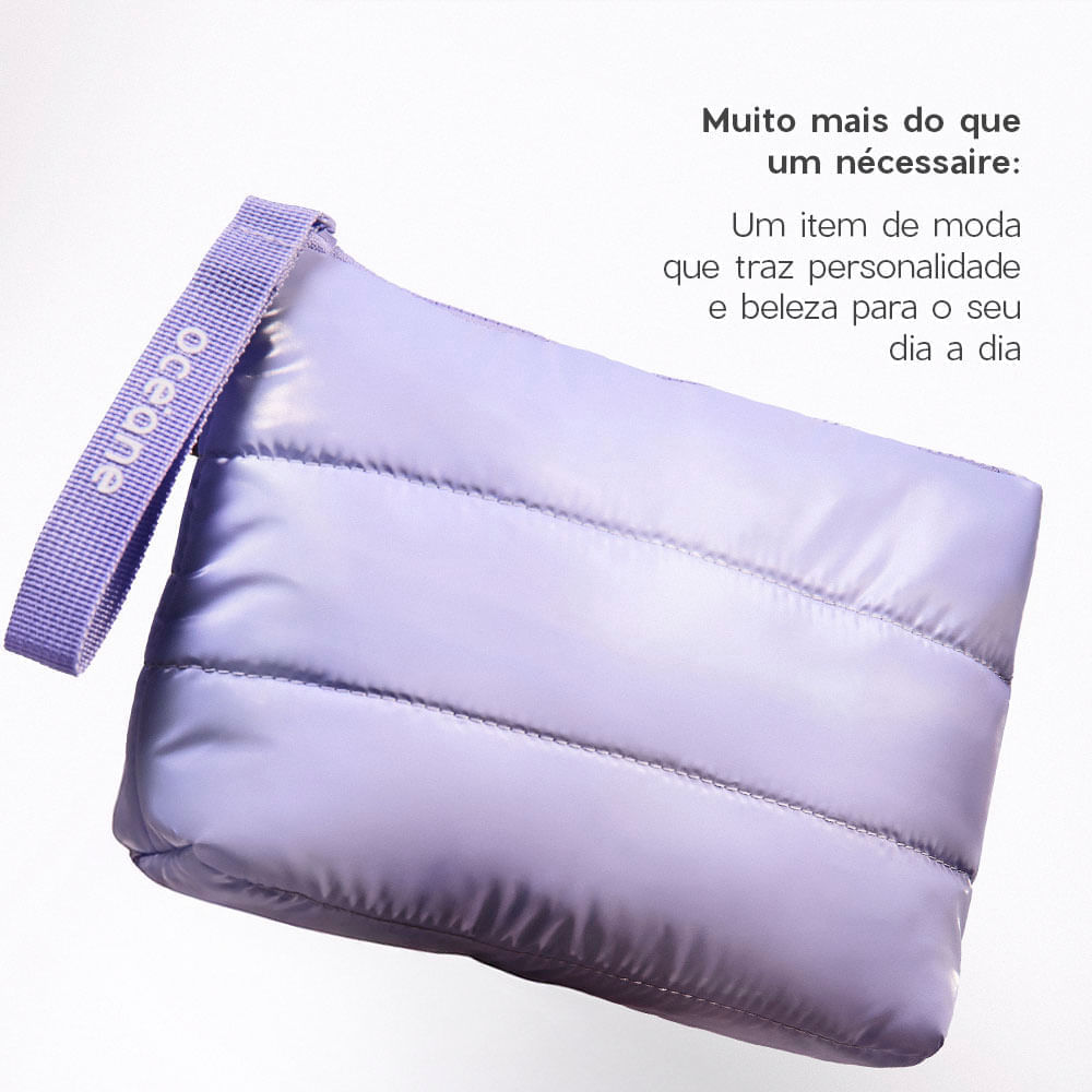 Nécessarie Puffer Oceane Lilás