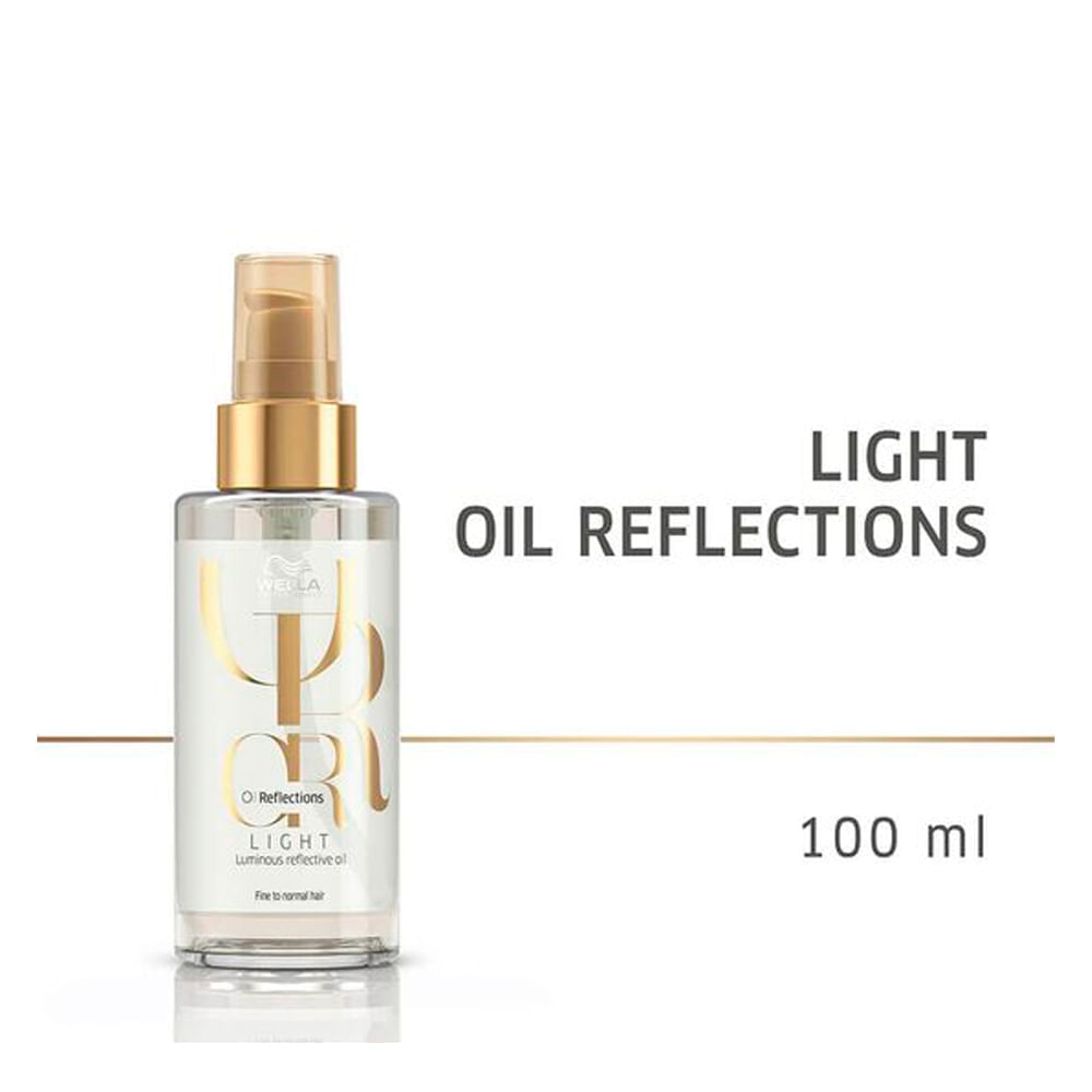 Óleo Capilar Oil Reflections Reflective Light Wella Professionals 100ml
