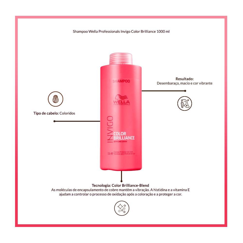 Shampoo Invigo Brilliance Wella Professionals 1L