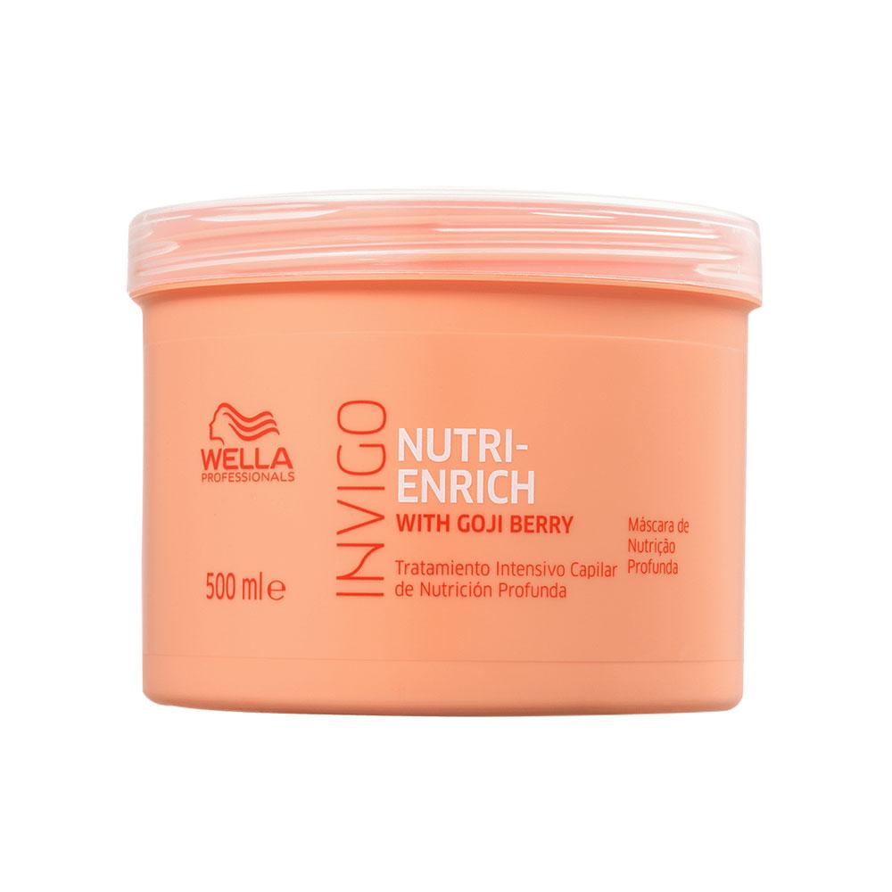Kit Invigo Nutri Enrich Wella Professionals Shampoo 1L + Condicionador 1L + Máscara 500ml + Óleo Capilar Oil Reflections 100ml