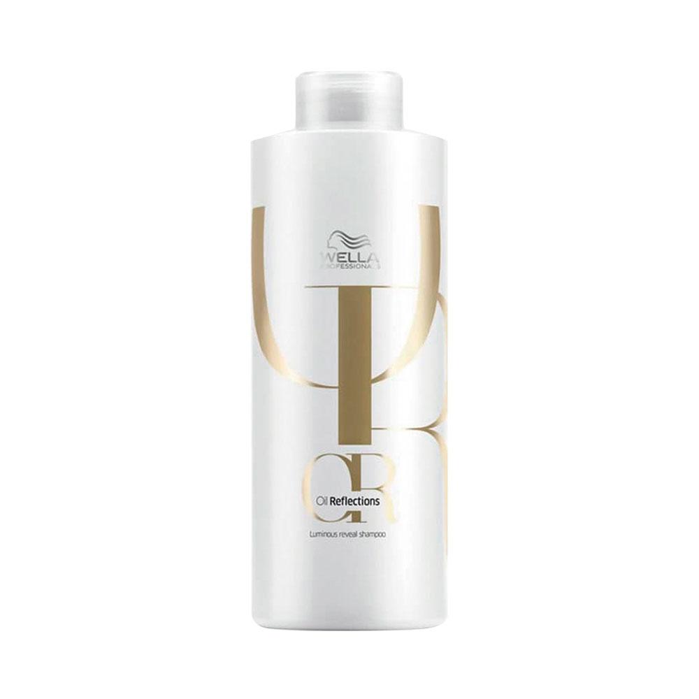 Kit Oil Reflections Wella Professionals Shampoo 1L + Máscara 500ml + Óleo Capilar 100ml
