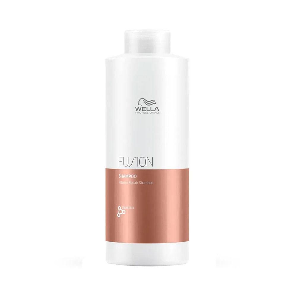 Kit Fusion Wella Professionals Shampoo 1L + Máscara 500ml + Tratamento de Reconstrução 70ml