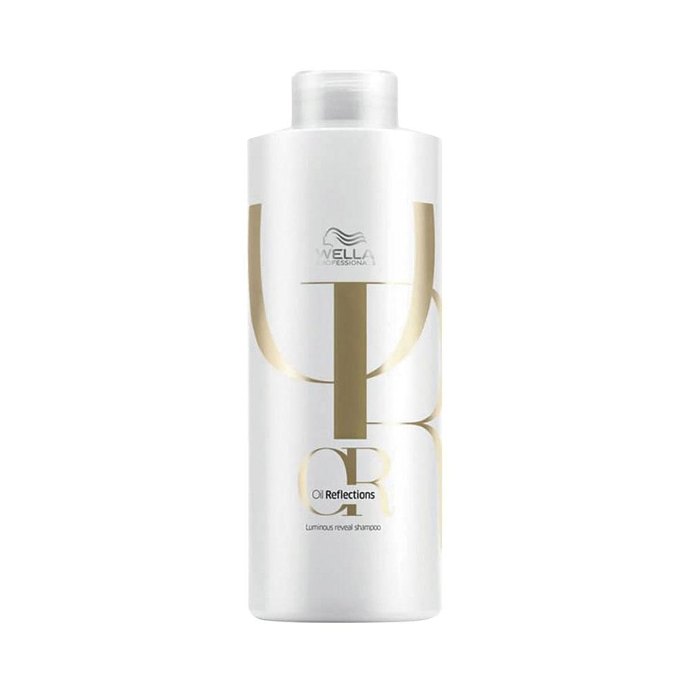 Kit Oil Reflections Wella Professionals Shampoo 1L + Máscara 500ml + Óleo Capilar 100ml