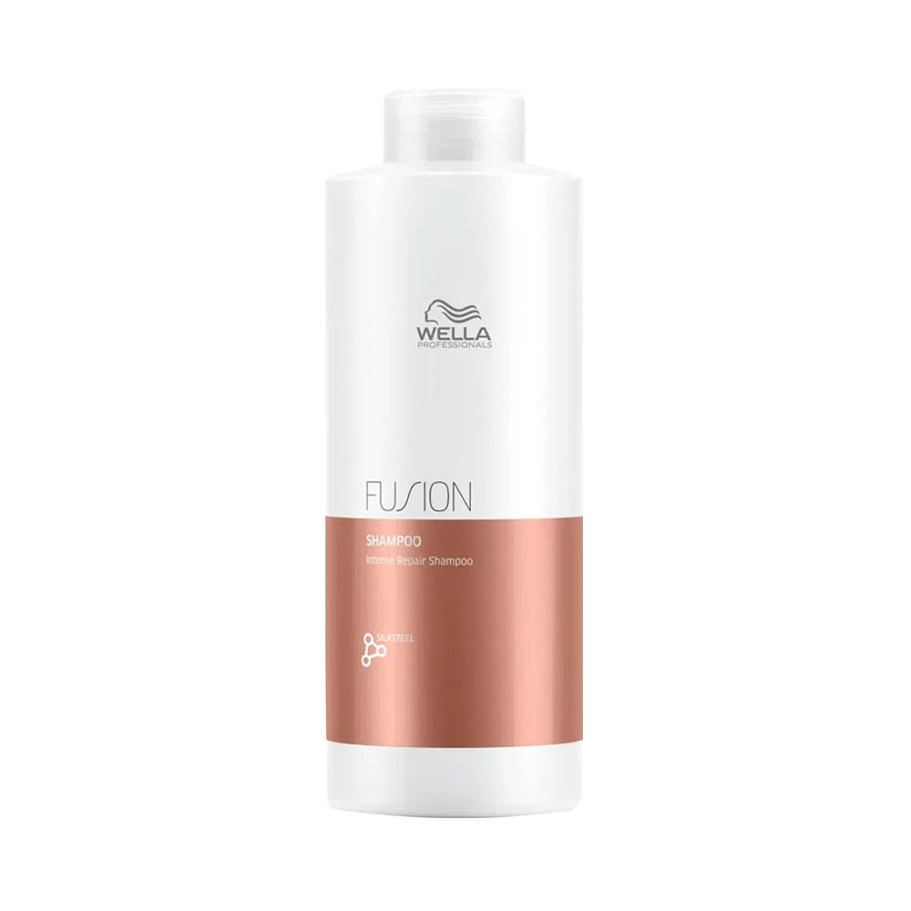 Kit Wella Professionals Shampoo Fusion 1L + Condicionador Fusion 1L + Máscara Fusion 500ml + Tratamento Fusion 70ml + Óleo Capilar Oil Reflections 100ml