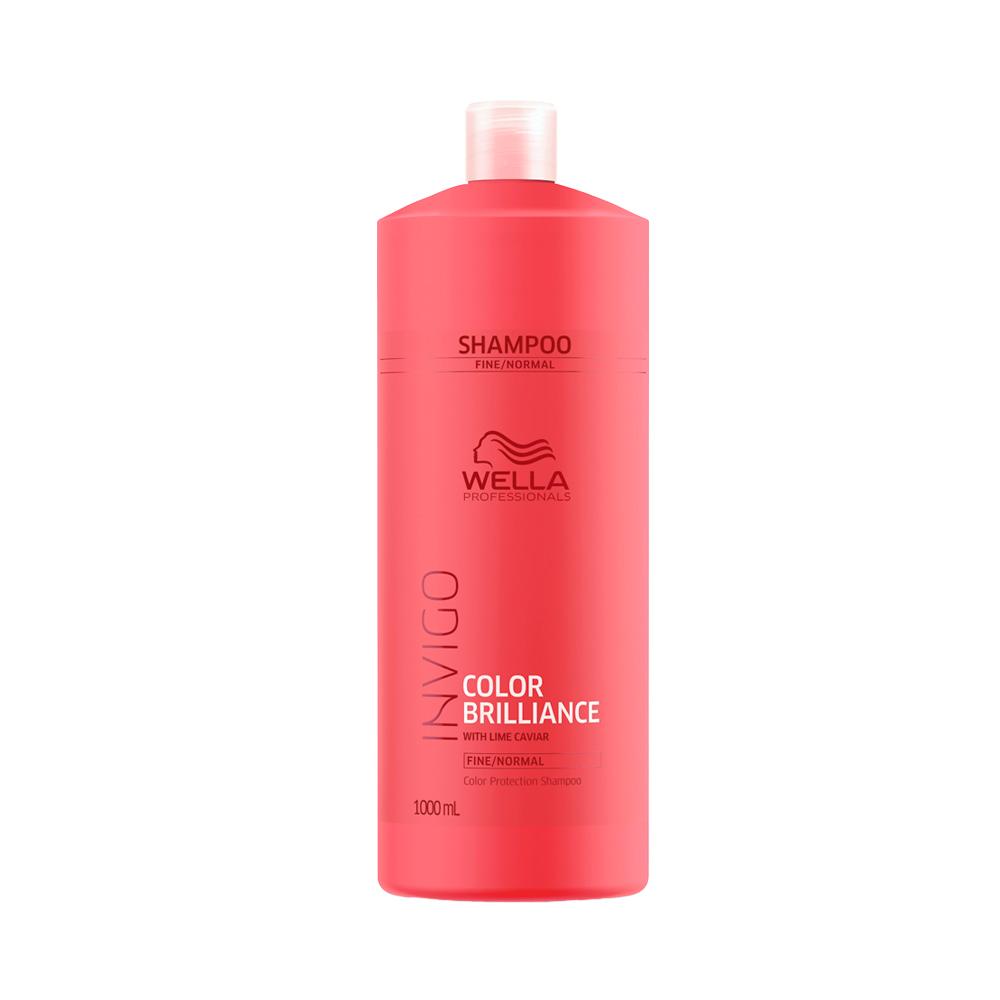 Kit Wella Professionals Shampoo Invigo Color Brilliance 1L + Condicionador Invigo Color Brilliance 1L + Óleo Capilar Oil Reflections 100ml